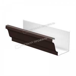 Желоб водосточный 120*86*3000 RAL-8017 коричневый