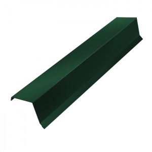 Торцевая планка 120х95х2000 RAL6005