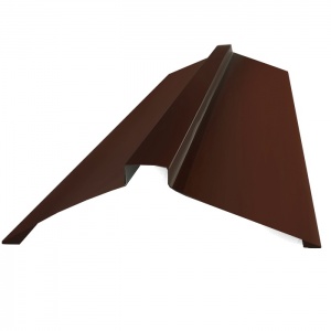 Конек МЧ RAL 8017(15*15) (коричневый) 2м