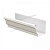 Желоб водосточный 120*86*3000 RAL-9010 белый